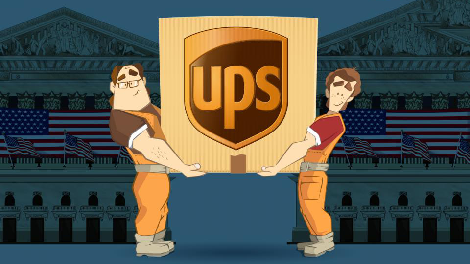 UPS مقابل Royal Mail