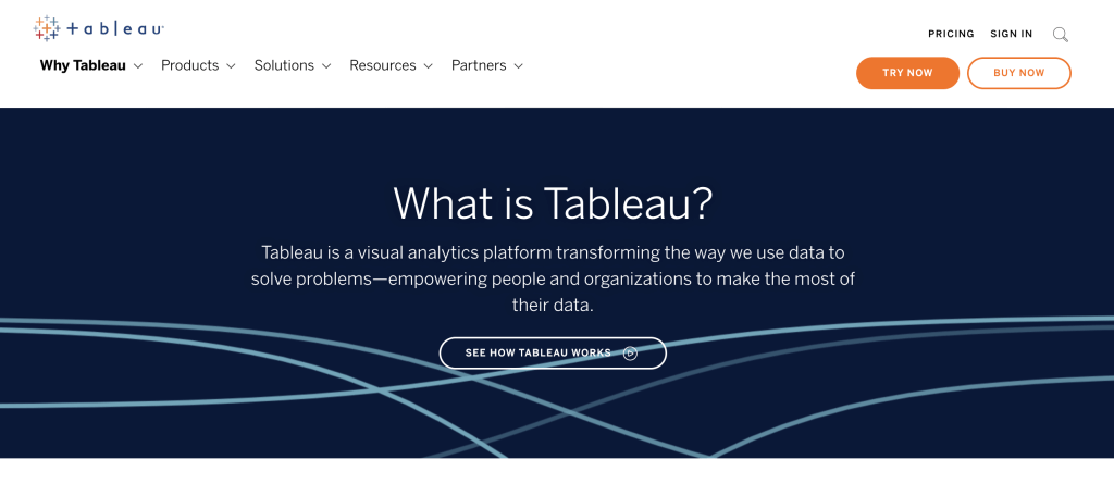 เครื่องมือวิจัยตลาดดิจิทัลของ tableau