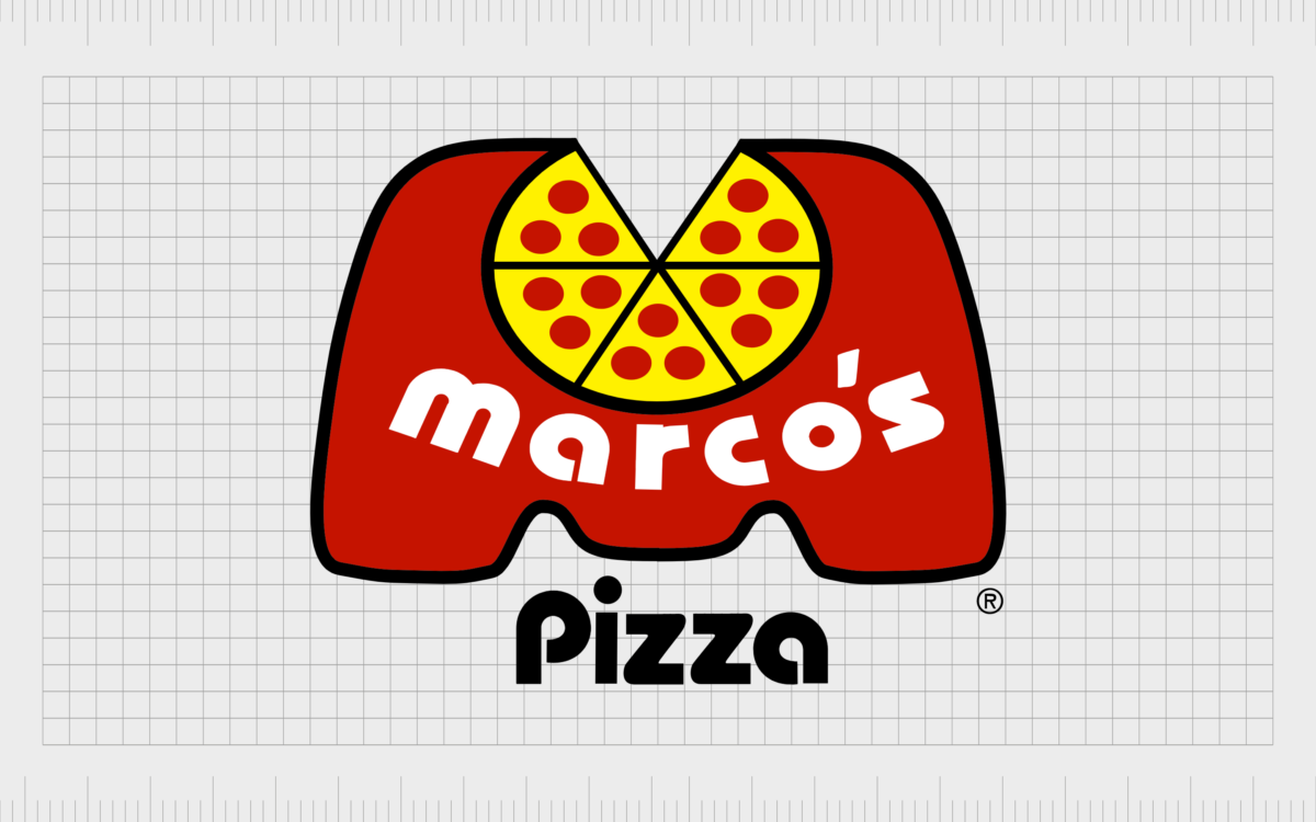 Logo merek pizza