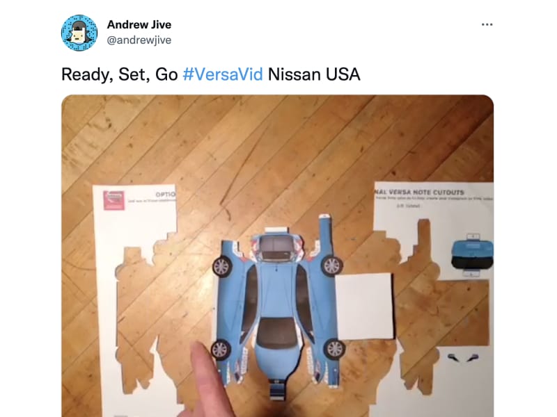 User-Generated-Content-Video für Nissan