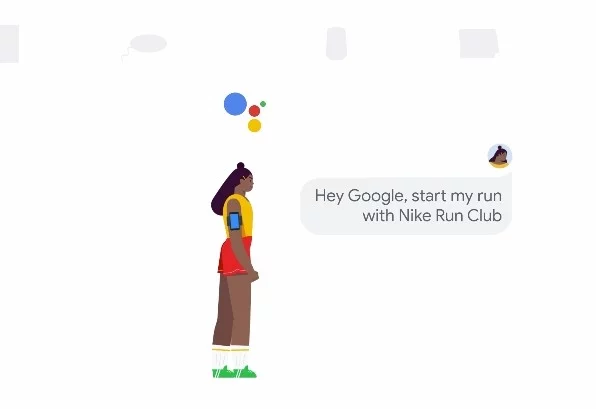 Google Actions gif 屏幕截圖