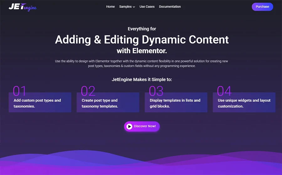 JetEngine - 使用 Elementor WordPress 插件添加和编辑动态内容