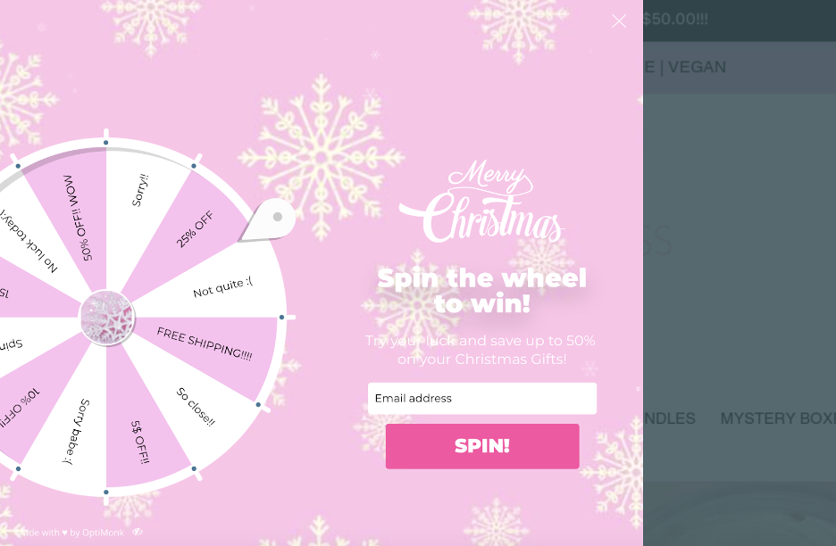 christmas popup 07 - The 14 Most Creative Christmas-Themed Personalization Examples We’ve Seen (+ Templates)