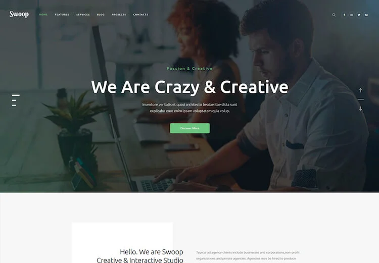 swoop-web-studio-tema