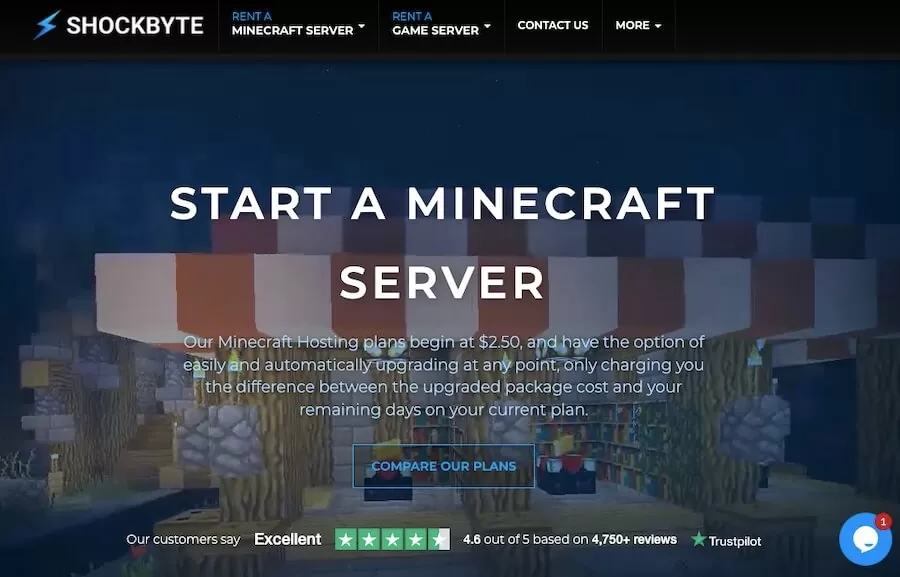 Shockbyte-Minecraft-โฮสติ้ง