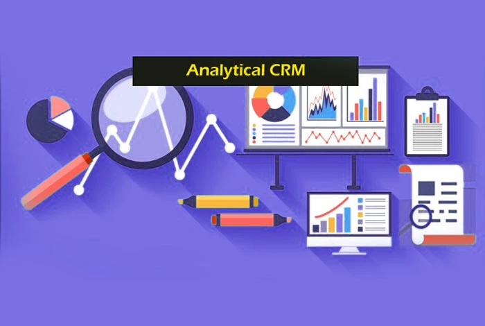 Logiciel CRM analytique à l'intérieur