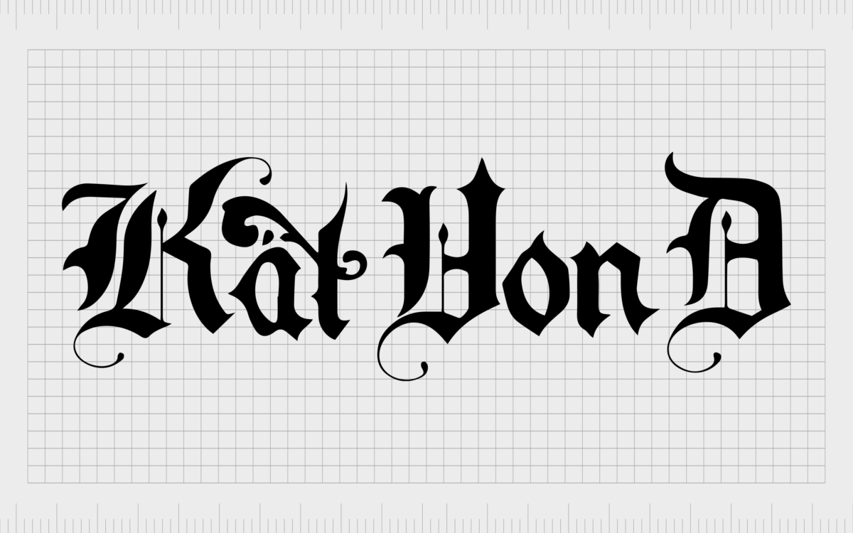 Logotipo Kat Von D