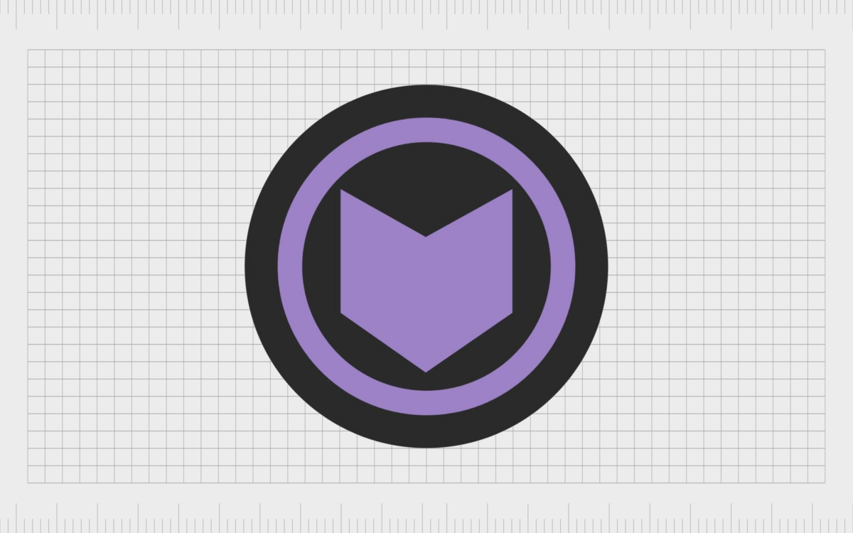 Logo-ul Marvel Hawkeye