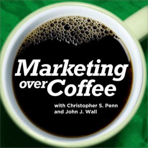 Sampul podcast Marketing Over Coffee