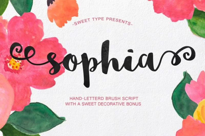 sophia-free-handlettered-brush-script-font