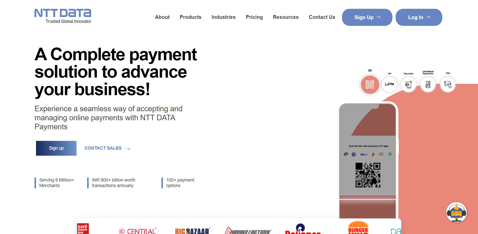 NTT DATA Payment Gateway Services in Indien