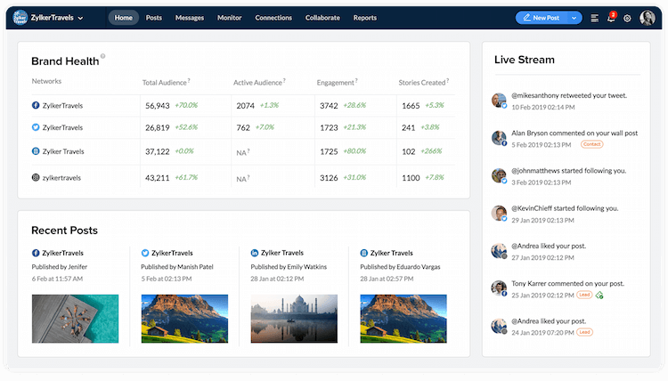 Zoho-Social