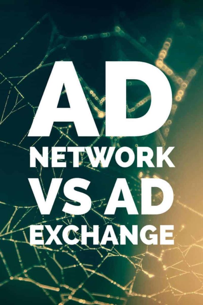 Werbenetzwerk vs. Ad Exchange-Grafik