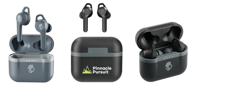 earbud nirkabel cetak khusus