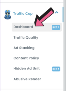 Verkehrspolizisten-Dashboard