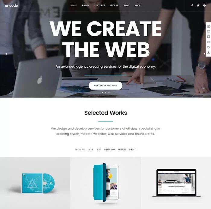 Kreativagentur-WordPress-Theme