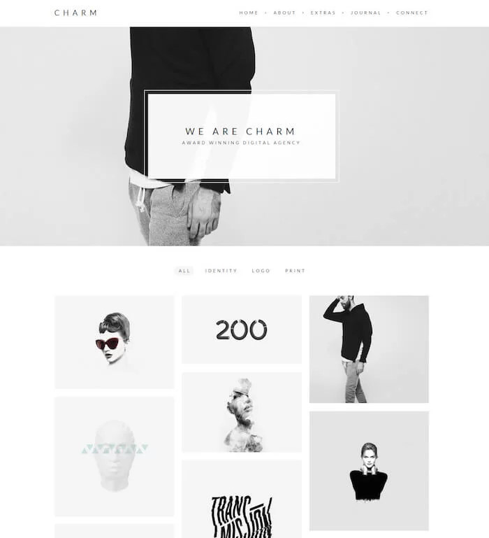 charm-freelance-portfolio-wordpress-tema