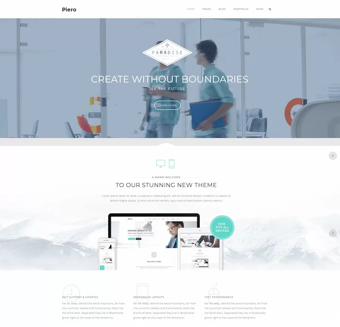 Piero WordPress-Theme