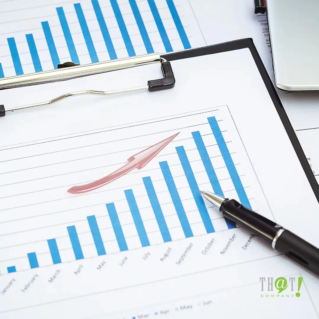 Maximizing Your ROI | Increasing Monthly Bar Graph 