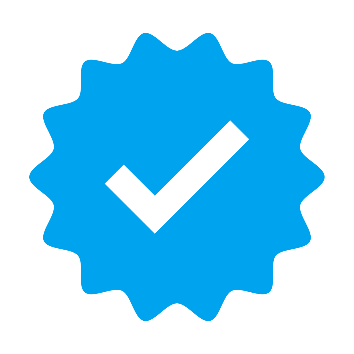 Badge di verifica di Instagram