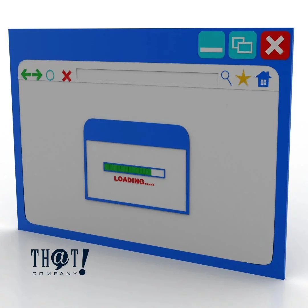 Website Loading Speeds | A Web Browser That Shows a Loading Screen