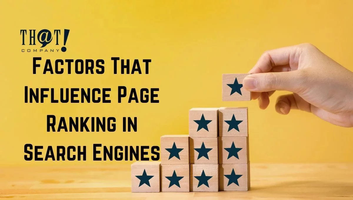 Factors That Influence Page Ranking in Search Engines | Stacking Blocks With A Star On It