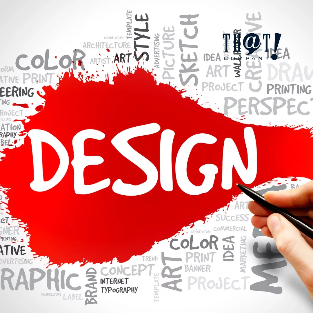 Design | A Graphic Which Has A Design Word On It