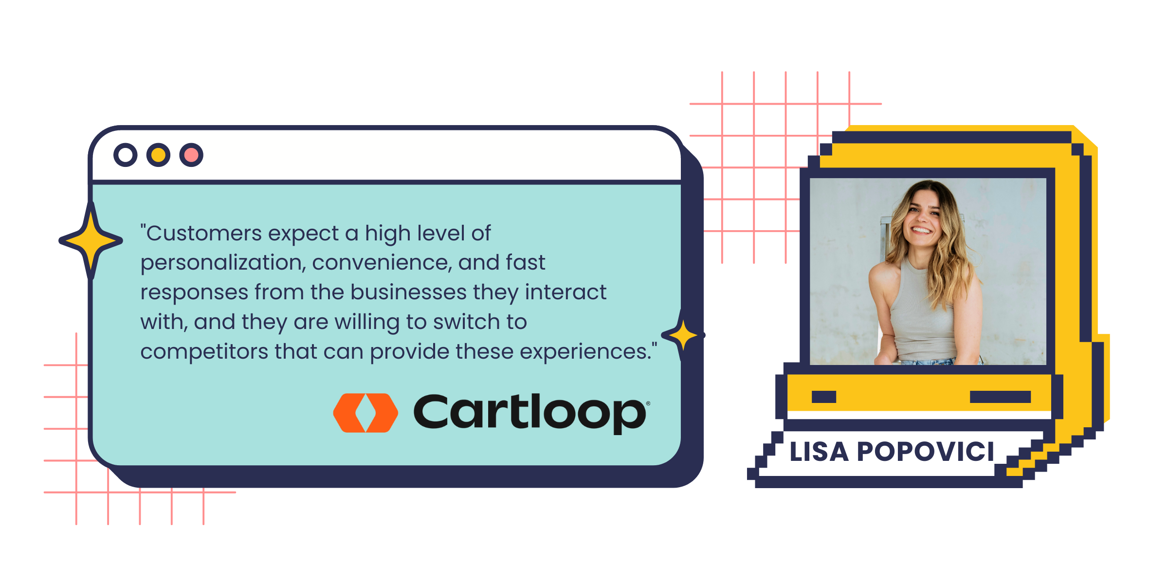 20 expertos predicen el futuro del comercio electrónico - gráfico de lisa popovici de cartloop