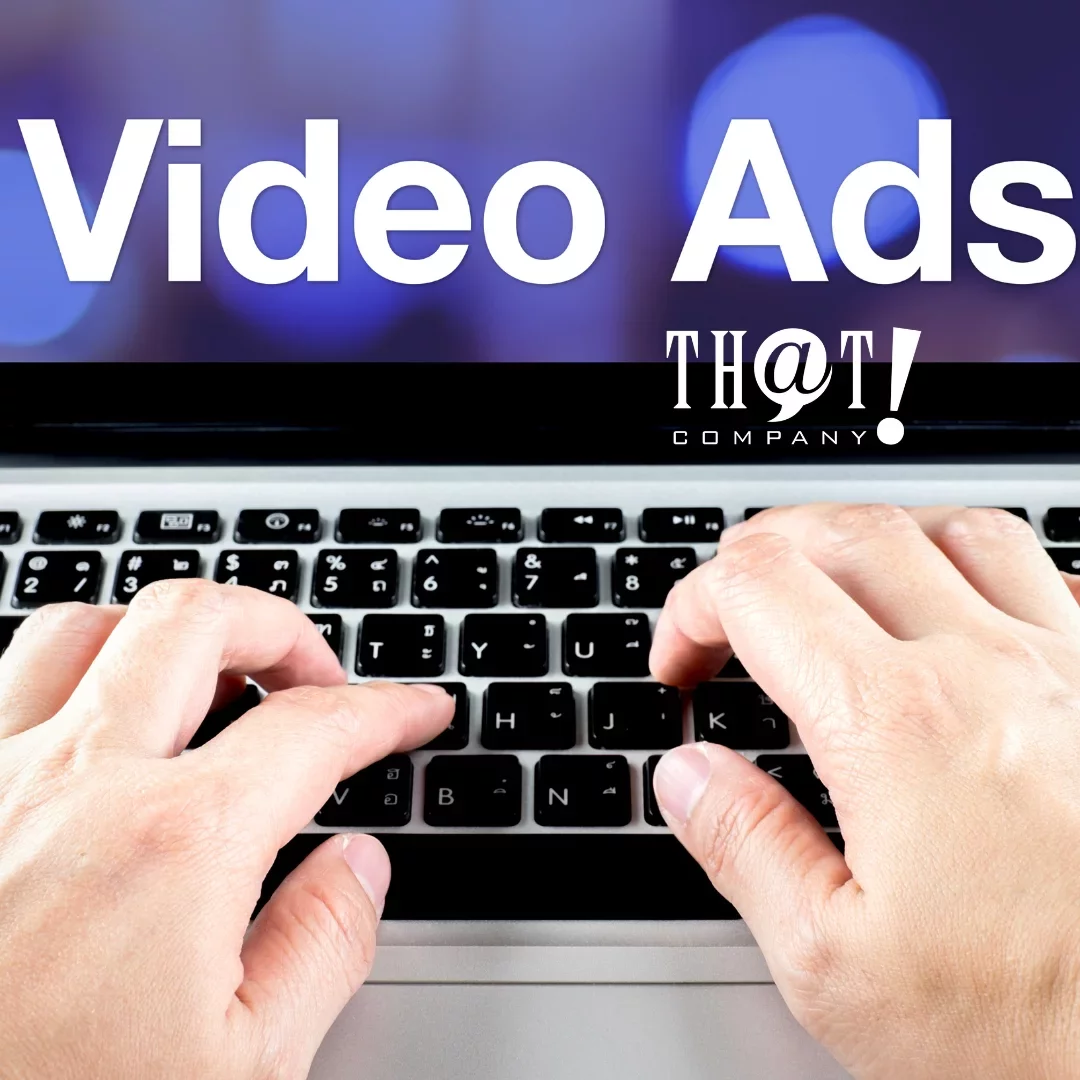 Video Ads | A Laptop That Has A Word Video Ads On It