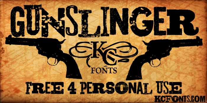 Font Gunslinger