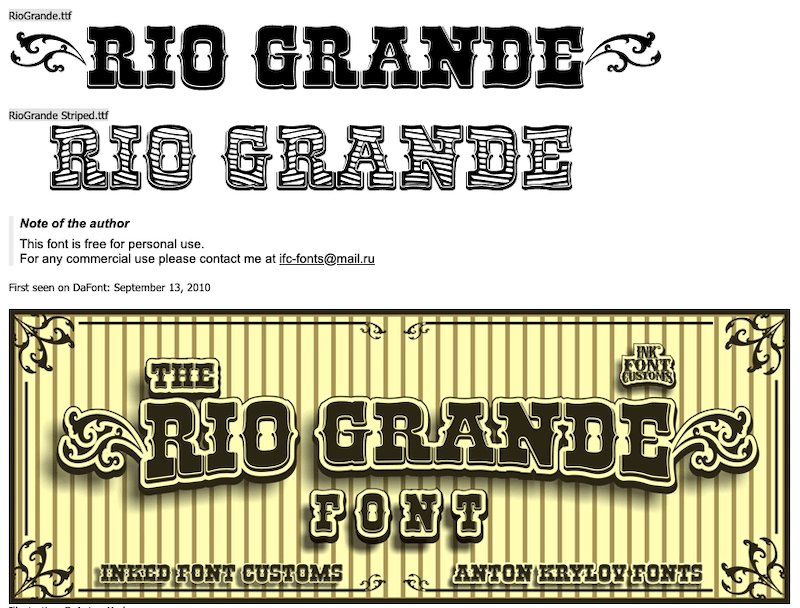 Rio grande