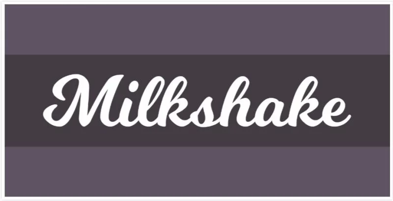 Fonte Milkshake