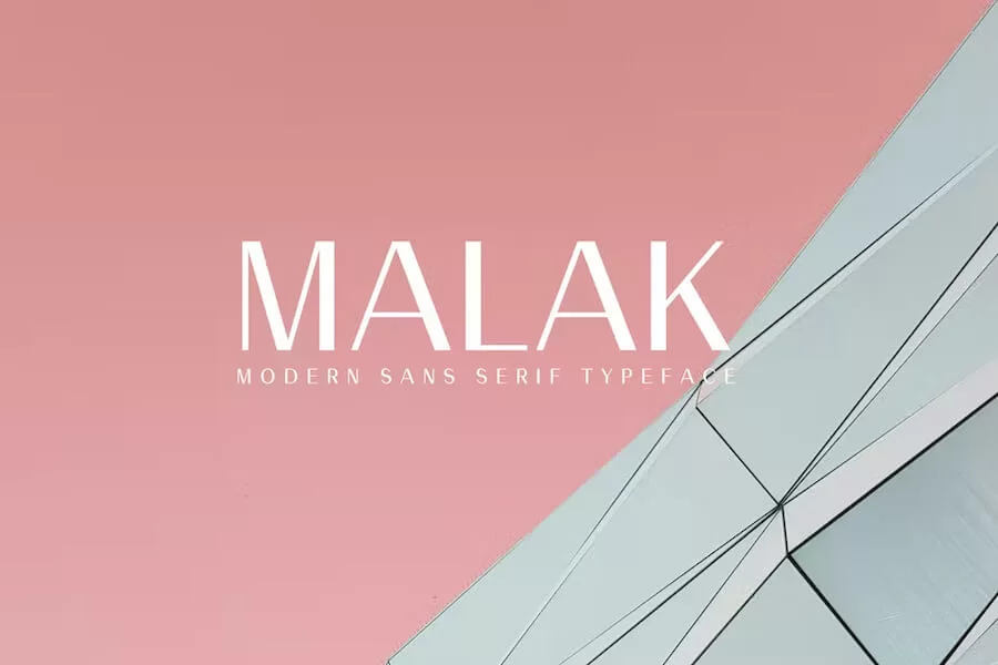 Malak Sans Serif 字體系列