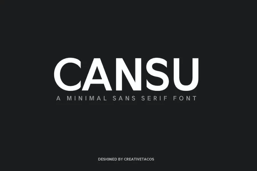 Cansu Sans Serif 글꼴 패밀리