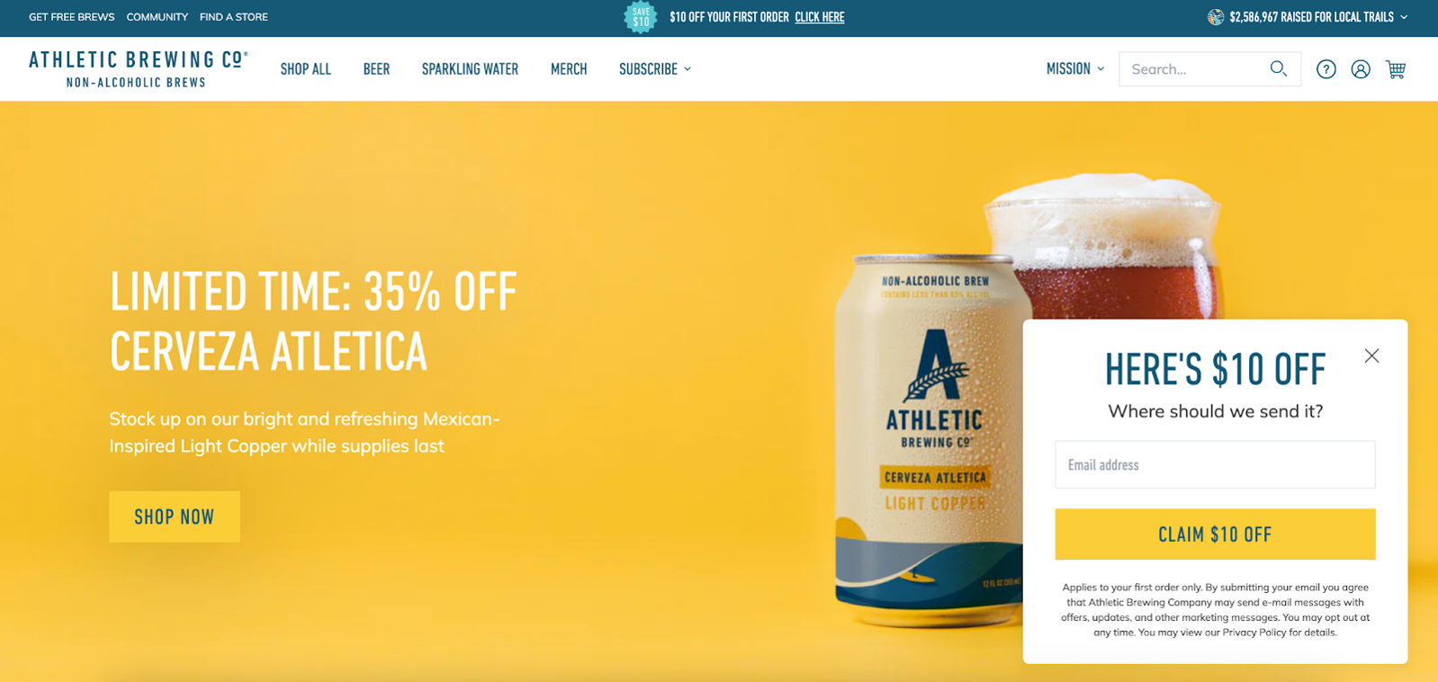 athletic brewing marketing example 06 - Athletic Brewing Co. Marketing Breakdown: How They Achieved a $300M Valuation