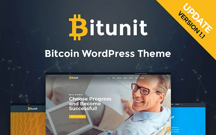 Șablon WordPress Bitcoin