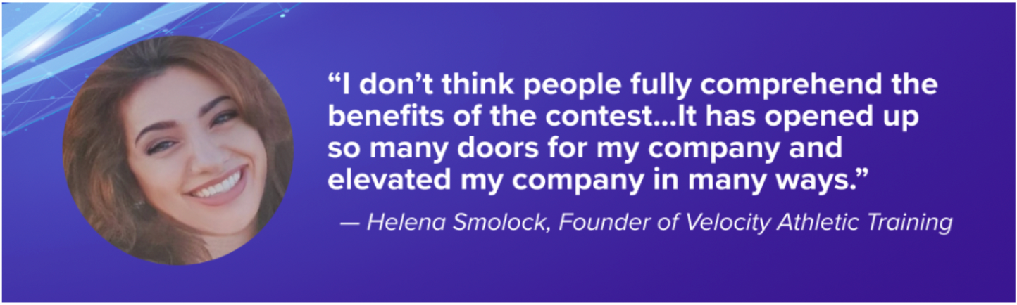 Helena Smolock testimonial on contest