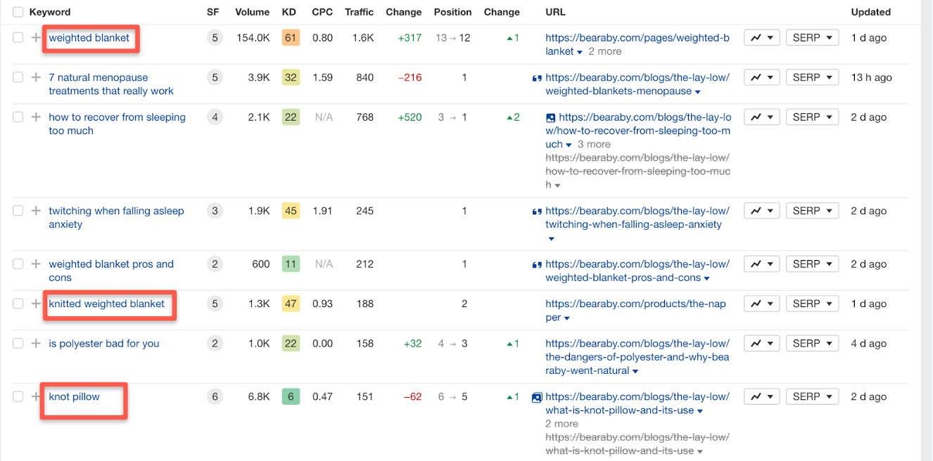 bearaby seo - Bearaby Marketing Breakdown: How to Achieve 4,999% Revenue Growth In 3 years?