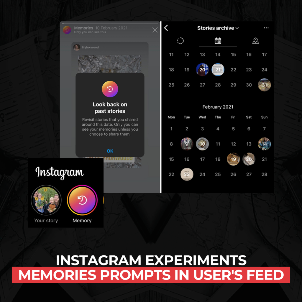 instagram-experiments-memories-prompts-in-user's-feeds