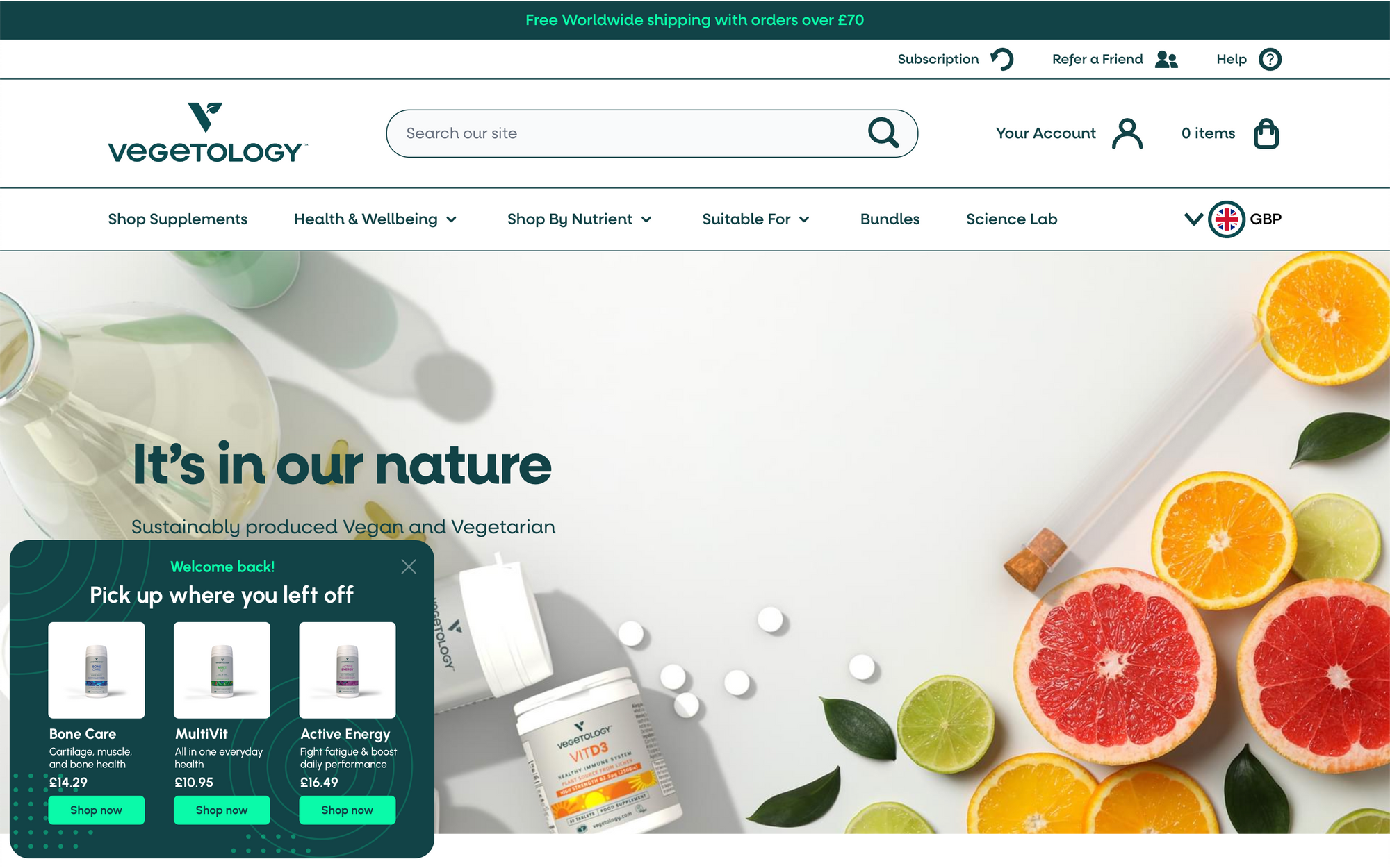 120 optimonk popup tactical wf vegetology 012x 1 - 10 Simple But Effective Website Conversion Strategies for Your Ecommerce Business