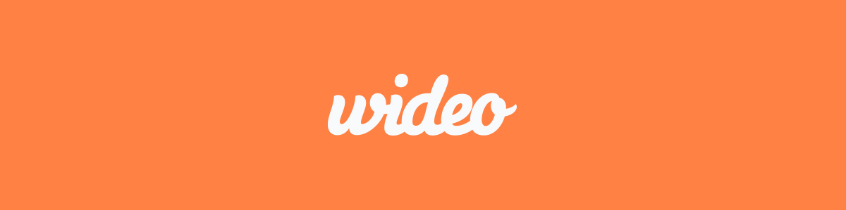 software de apresentação de vídeo - wideo