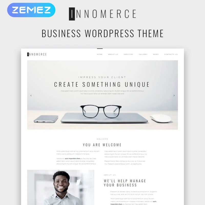 Innomerce - Tema WordPress Elementor pentru afaceri multifuncțională