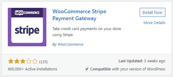 WooCommerce Stripe Payment Gateway プラグイン