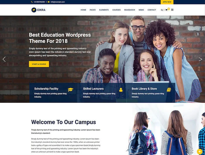 eikra-Bildung-Wordpress-Theme