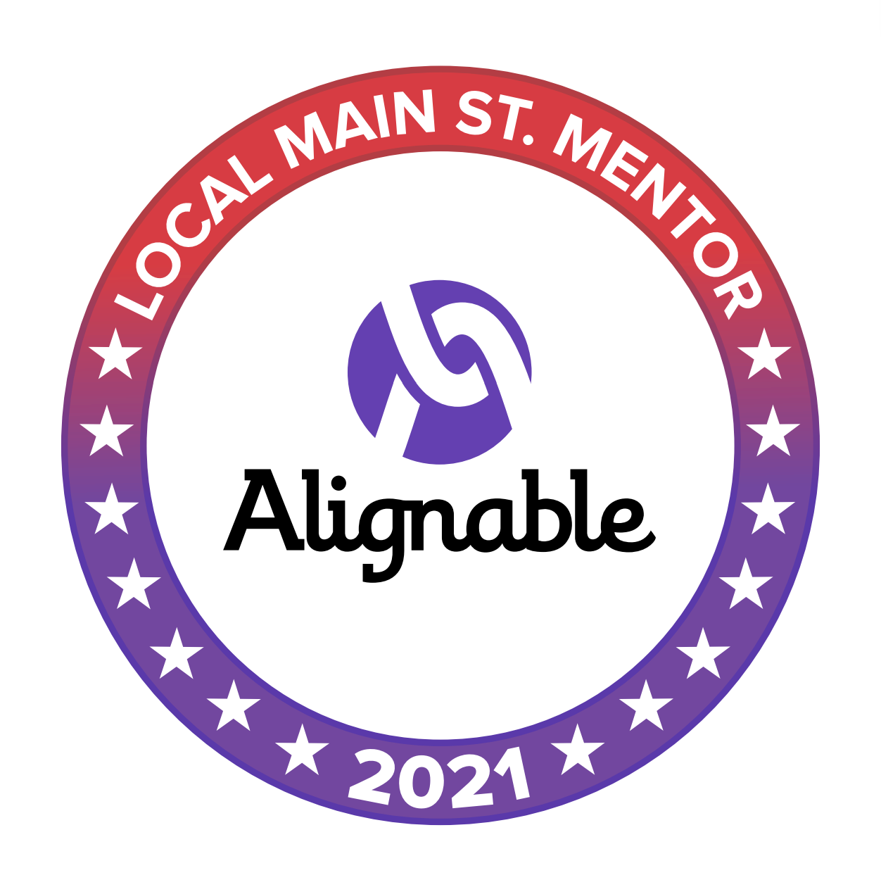 Local Main Street Mentor Badge -- Alignable