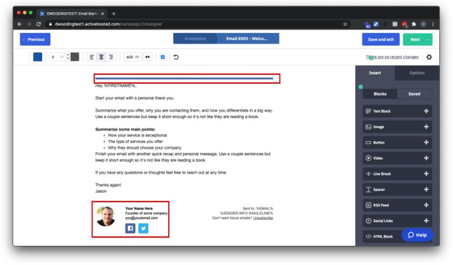 Sesuaikan dan Sederhanakan Template Email Anda