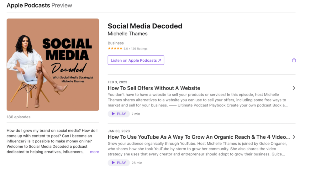 Social Media Decoded — Găzduit de Michelle Thames