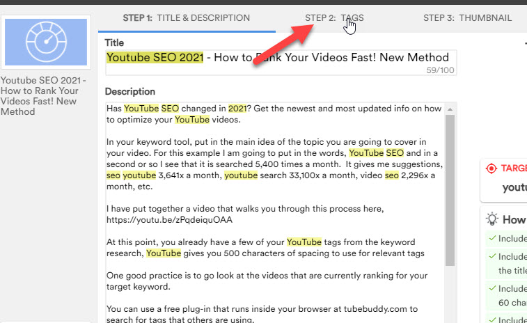 YouTube-SEO