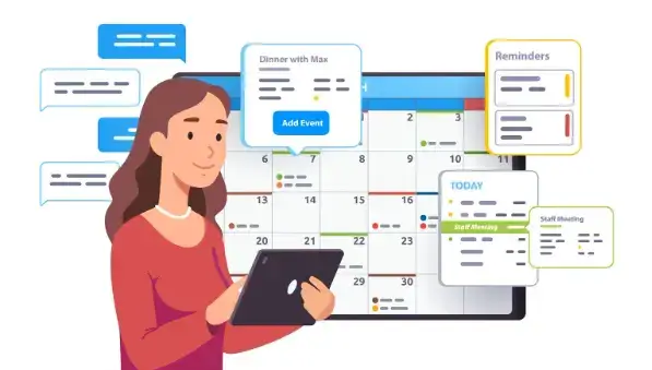 pembuatan-jadwal-vektor-gambar