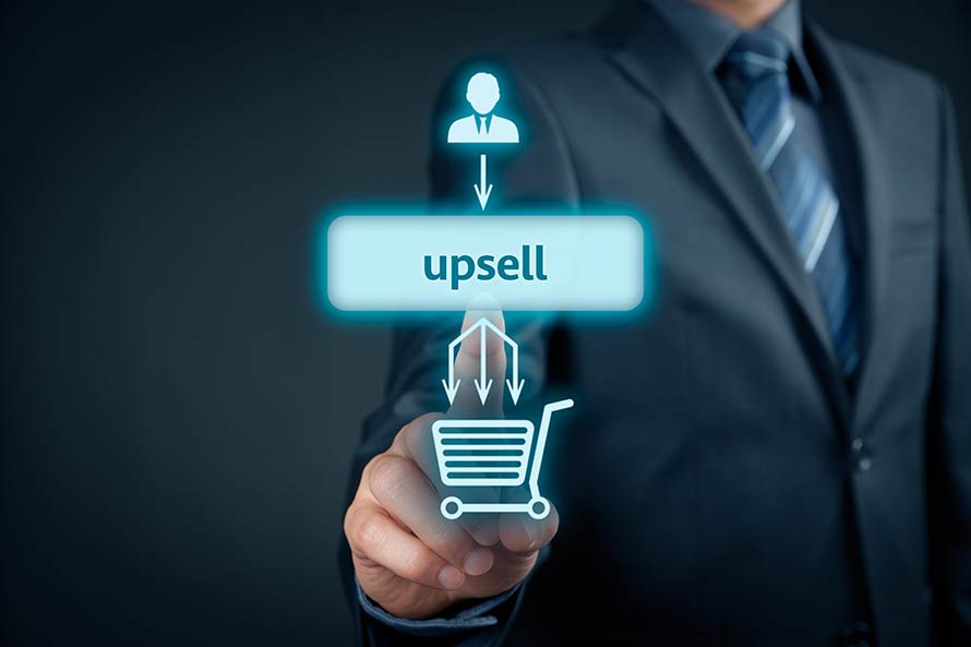 بنقرة واحدة Upsells